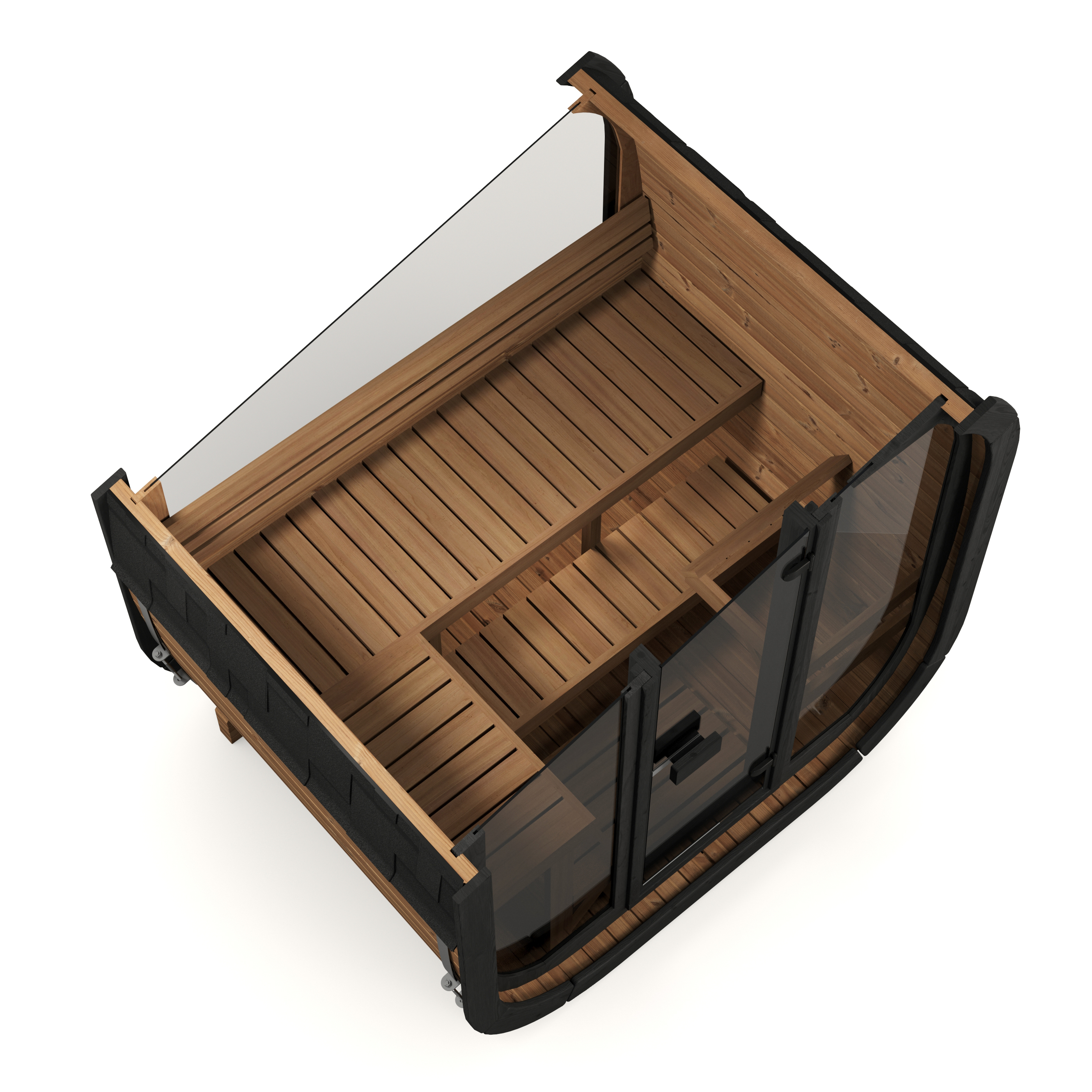 Outdoor Sauna Centurion 130 – **Platin Version**